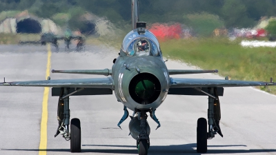 Photo ID 53064 by Anton Balakchiev. Bulgaria Air Force Mikoyan Gurevich MiG 21UM, 28