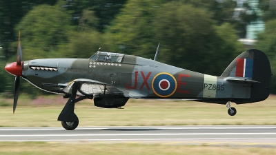 Photo ID 53657 by Paul Newbold. UK Air Force Hawker Hurricane IIc, PZ865