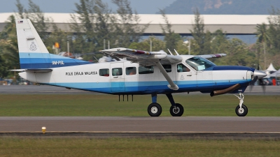 Photo ID 53694 by Jens Hameister. Malaysia Police Cessna 208A Caravan, 9M PSL