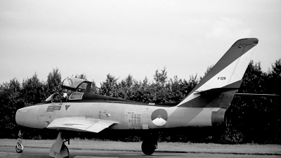 Photo ID 53510 by rob martaré. Netherlands Air Force Republic F 84F Thunderstreak, P 228