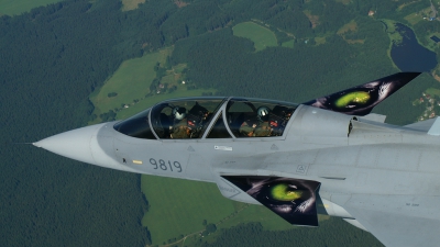 Photo ID 53840 by Milan Nykodym. Czech Republic Air Force Saab JAS 39D Gripen, 9819