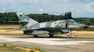 Photo ID 54640 by Carl Brent. France Navy Dassault Super Etendard, 31