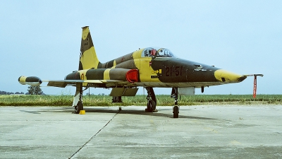 Photo ID 54607 by Carl Brent. Spain Air Force Northrop SF 5A Freedom Fighter, AR 9 055