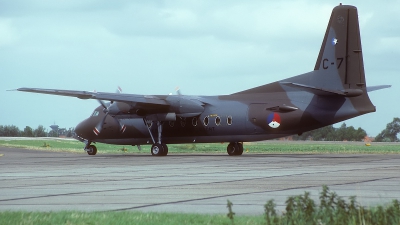 Photo ID 54587 by Rainer Mueller. Netherlands Air Force Fokker F 27 300M Troopship, C 7