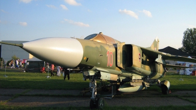 Photo ID 55562 by Péter Szentirmai. Hungary Air Force Mikoyan Gurevich MiG 23MF, 10