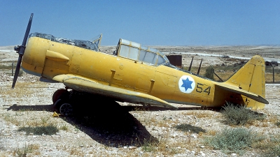 Photo ID 54942 by Carl Brent. Israel Air Force North American AT 6G Texan, 1154