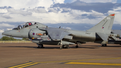 Photo ID 54823 by Chris Lofting. UK Navy British Aerospace Harrier T 12, ZH657