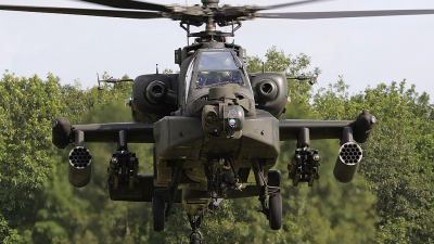 Photo ID 54849 by Robin Coenders / VORTEX-images. Netherlands Air Force Boeing AH 64DN Apache Longbow, Q 18