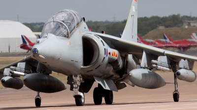Photo ID 55333 by Lee Barton. UK Navy British Aerospace Harrier T 12, ZH657