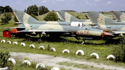 Photo ID 55203 by Carl Brent. Hungary Air Force Mikoyan Gurevich MiG 21MF, 4406