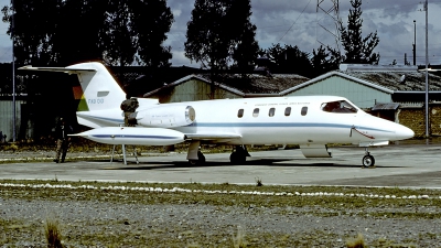 Photo ID 55680 by Carl Brent. Bolivia Air Force Learjet 25, FAB 010