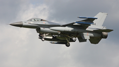 Photo ID 55323 by Jimmy van Drunen. Netherlands Air Force General Dynamics F 16AM Fighting Falcon, J 144