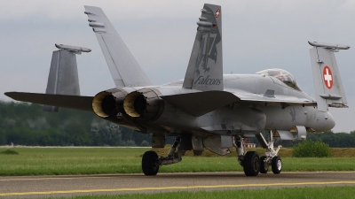 Photo ID 55491 by Tibor Tomsic. Switzerland Air Force McDonnell Douglas F A 18C Hornet, J 5017