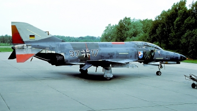 Photo ID 55528 by Carl Brent. Germany Air Force McDonnell Douglas F 4F Phantom II, 37 17