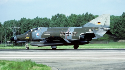 Photo ID 55723 by Carl Brent. Germany Air Force McDonnell Douglas F 4F Phantom II, 38 37