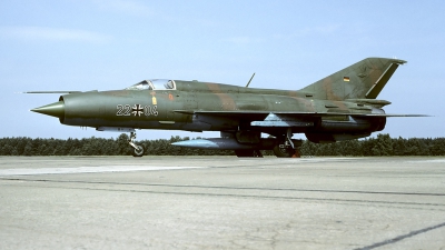 Photo ID 56131 by Carl Brent. Germany Air Force Mikoyan Gurevich MiG 21SPS, 22 04