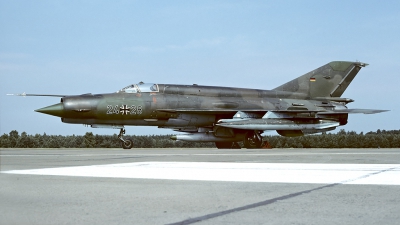 Photo ID 55817 by Carl Brent. Germany Air Force Mikoyan Gurevich MiG 21bis, 24 28