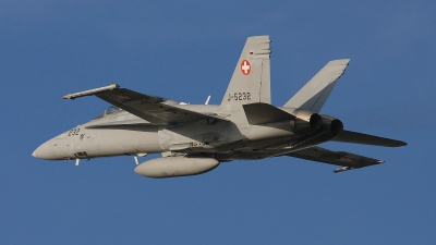 Photo ID 56168 by Martin Thoeni - Powerplanes. Switzerland Air Force McDonnell Douglas F A 18D Hornet, J 5232