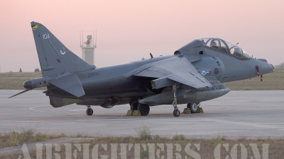 Photo ID 7005 by Gordon Zammit. UK Air Force British Aerospace Harrier T 10, ZH656
