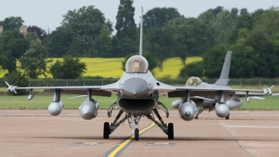 Photo ID 56419 by Barry Swann. Denmark Air Force General Dynamics F 16BM Fighting Falcon, ET 615