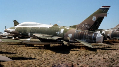 Photo ID 7029 by Michael Baldock. USA Air Force North American F 100F Super Sabre, 56 3795