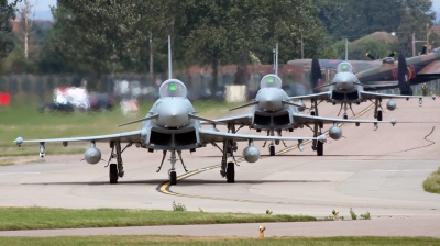 Photo ID 56458 by Chris Albutt. UK Air Force Eurofighter Typhoon FGR4, ZK302