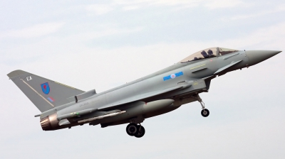 Photo ID 56597 by Chris Albutt. UK Air Force Eurofighter Typhoon FGR4, ZK302