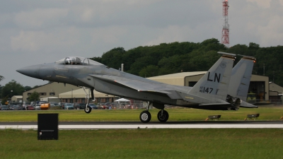 Photo ID 56682 by Barry Swann. USA Air Force McDonnell Douglas F 15C Eagle, 86 0147