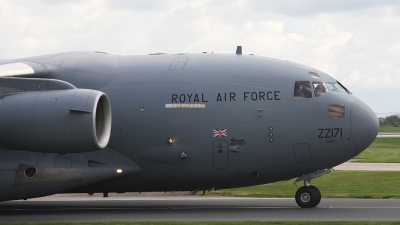 Photo ID 56655 by Barry Swann. UK Air Force Boeing C 17A Globemaster III, ZZ171