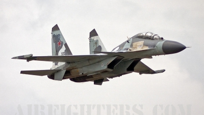 Photo ID 7051 by Gordon Zammit. Russia Air Force Sukhoi Su 30MK Flanker, 722