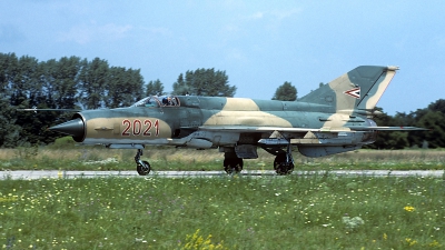 Photo ID 56795 by Carl Brent. Hungary Air Force Mikoyan Gurevich MiG 21bis SAU, 2021