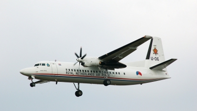 Photo ID 707 by Michel Koster. Netherlands Air Force Fokker 50, U 06