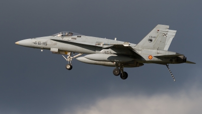 Photo ID 56907 by Bert van Wijk. Spain Air Force McDonnell Douglas F A 18A Hornet, C 15 87