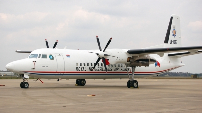 Photo ID 709 by Michel Koster. Netherlands Air Force Fokker 50, U 05