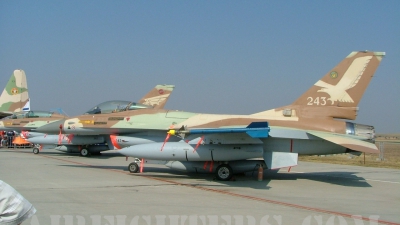 Photo ID 7155 by Bohdan Panek. Israel Air Force General Dynamics F 16A Fighting Falcon, 243