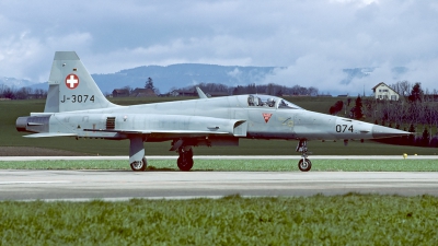 Photo ID 57630 by Carl Brent. Switzerland Air Force Northrop F 5E Tiger II, J 3074