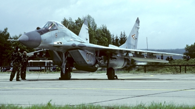 Photo ID 57795 by Carl Brent. Hungary Air Force Mikoyan Gurevich MiG 29B 9 12A, 07