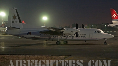 Photo ID 7182 by Gordon Zammit. Netherlands Air Force Fokker 50, U 06