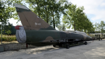 Photo ID 57766 by Joop de Groot. Belgium Air Force Dassault Mirage 5BA, BA43
