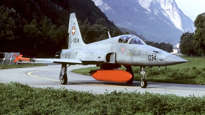 Photo ID 57906 by Carl Brent. Switzerland Air Force Northrop F 5E Tiger II, J 3034