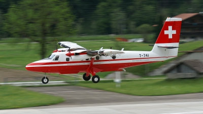 Photo ID 58265 by Marco Zatta. Switzerland Air Force De Havilland Canada DHC 6 300 Twin Otter, T 741