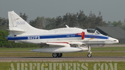 Photo ID 7270 by Klemens Hoevel. Company Owned BAe Systems Douglas A 4N Skyhawk, N431FS