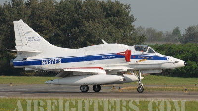 Photo ID 7290 by Klemens Hoevel. Company Owned BAe Systems Douglas A 4N Skyhawk, N437FS
