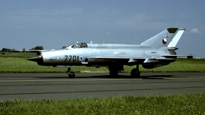 Photo ID 58683 by Carl Brent. Czech Republic Air Force Mikoyan Gurevich MiG 21MF, 7701