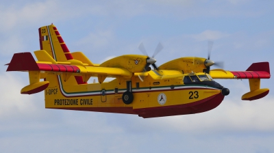 Photo ID 58708 by Peter Terlouw. Italy Dipartimento Protezione Civile Canadair CL 415 6B11, I DPCF