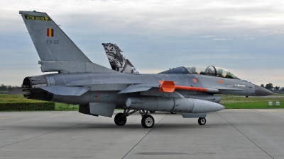 Photo ID 58716 by Eric Tammer. Belgium Air Force General Dynamics F 16BM Fighting Falcon, FB 20