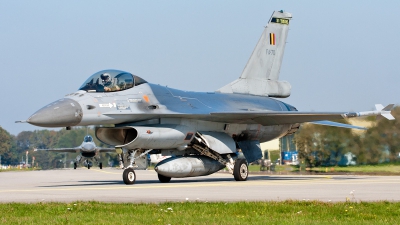 Photo ID 59328 by Andras Brandligt. Belgium Air Force General Dynamics F 16AM Fighting Falcon, FA 70