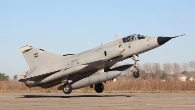 Photo ID 59324 by Carl Brent. Argentina Air Force Dassault Mirage IIIEA, I 003