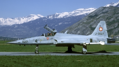 Photo ID 59706 by Joop de Groot. Switzerland Air Force Northrop F 5E Tiger II, J 3027