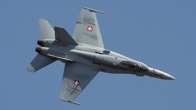 Photo ID 60425 by Martin Thoeni - Powerplanes. Switzerland Air Force McDonnell Douglas F A 18C Hornet, J 5011
